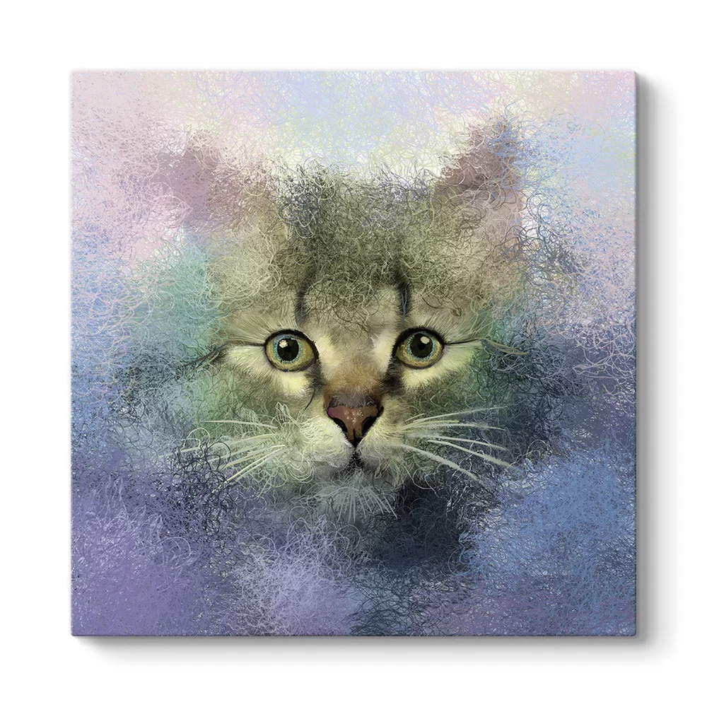 Kedi Tablosu - Model 3